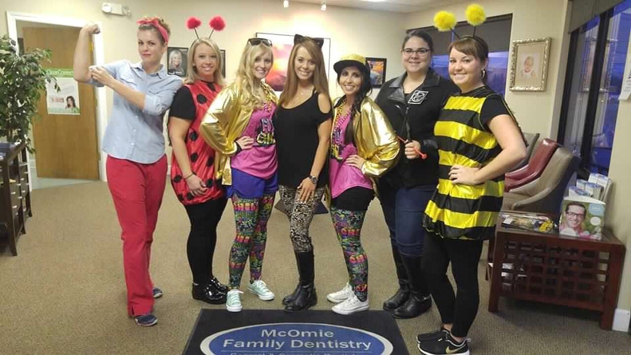 Trick Or Treat! Our Dental Team Is Ready For Halloween! McOmie Dentistry